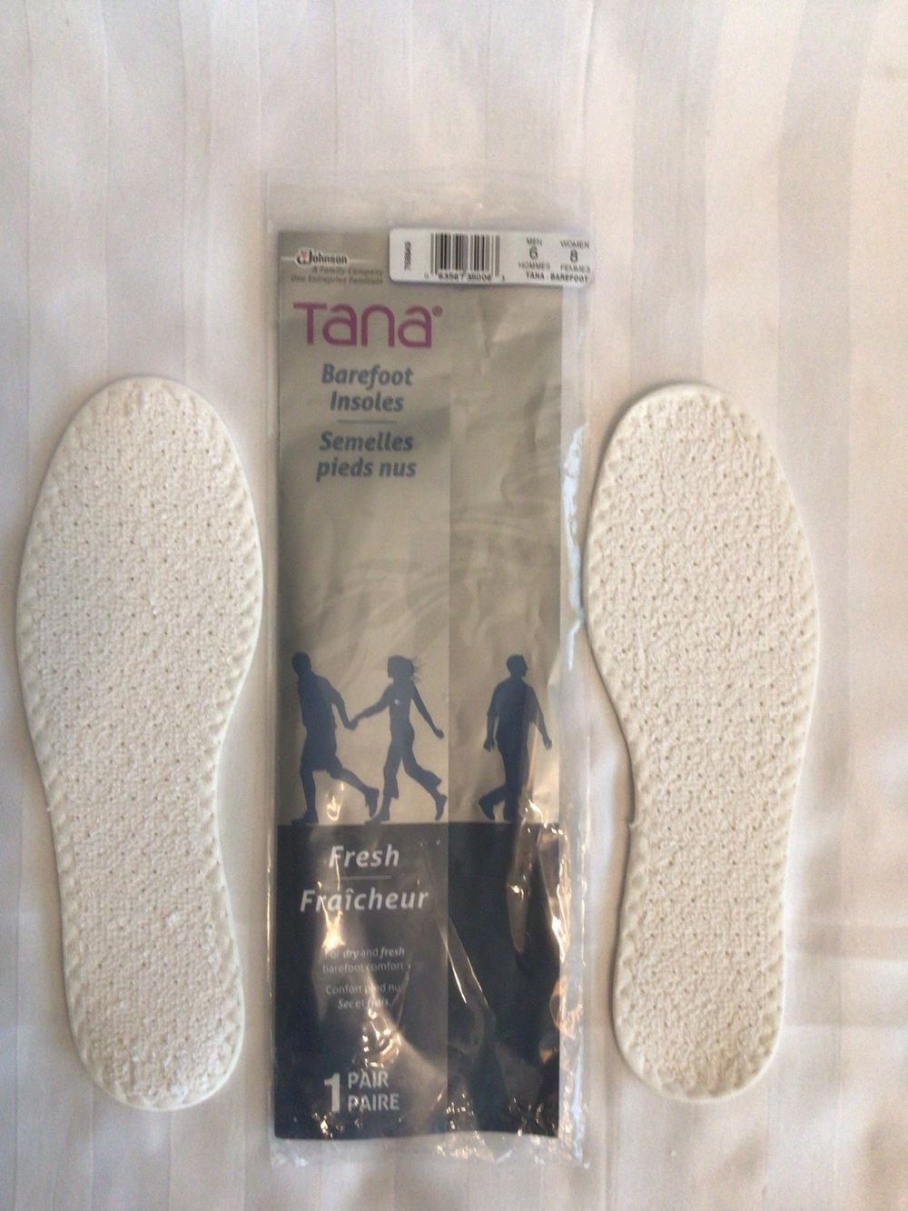 Tana Barefoot Insoles - Women’s Size 8 - Men’s Size 6
